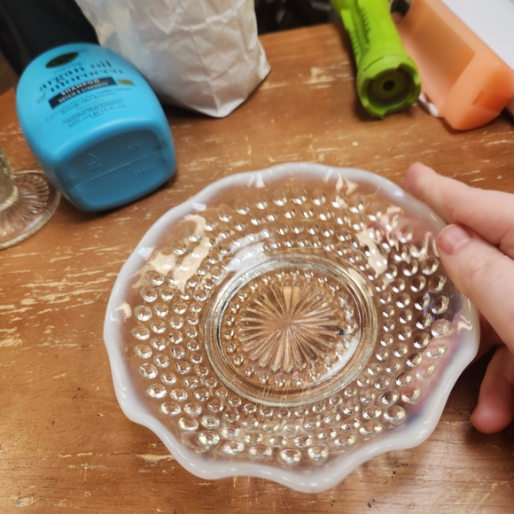 Other - Vtg hobnail dish
